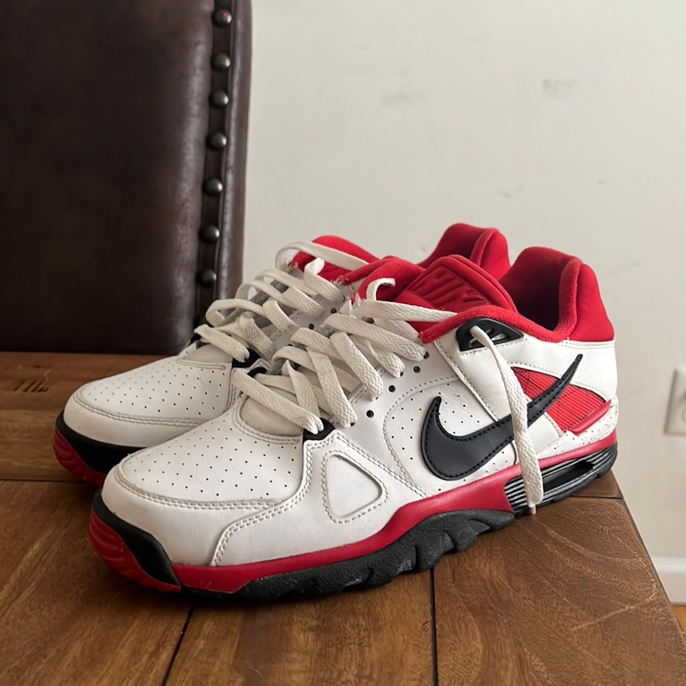 Nike Air max - red/black/white